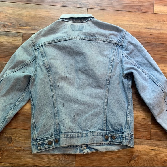 Vintage 80’s Levi’s Denim Jean Jacket Size 40 WPL 423 Made In USA 100% Cotton - Picture 16 of 16